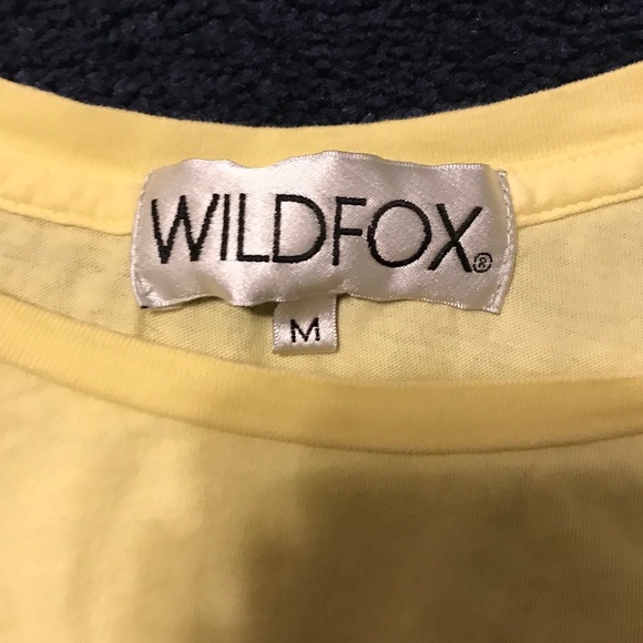 Wildfox yellow graphic T-shirt - Picture 3 of 3